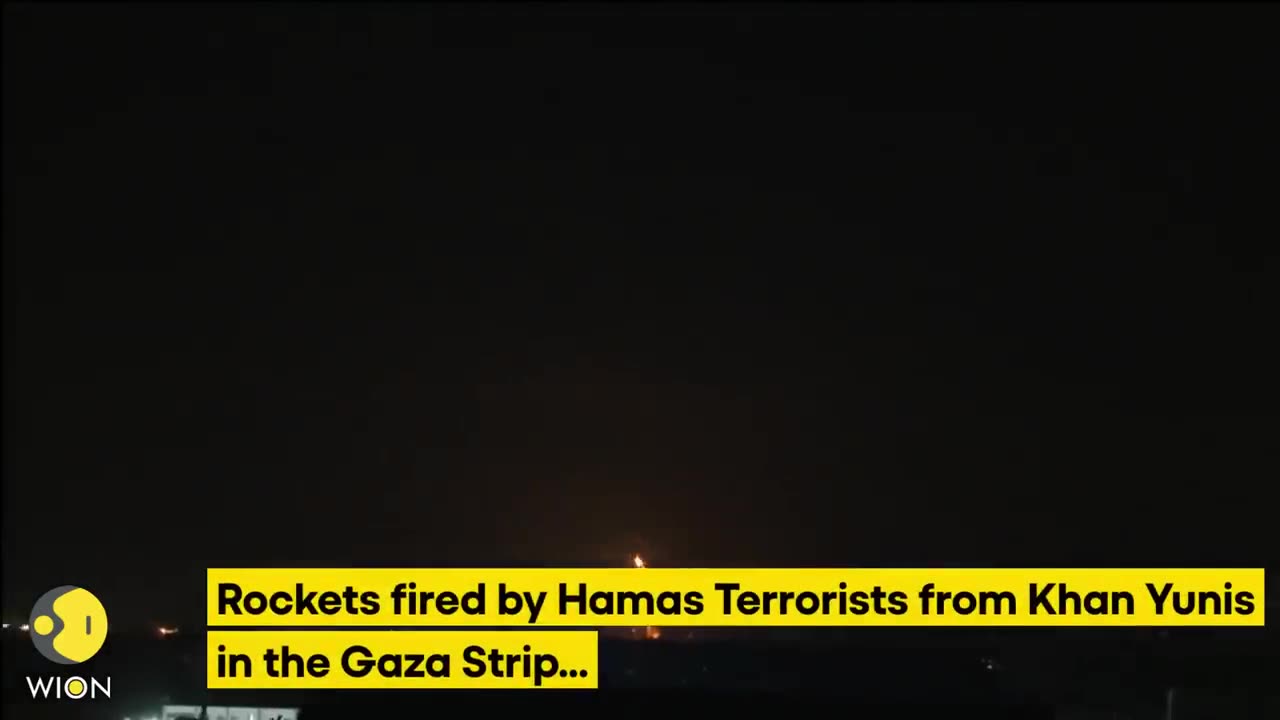 Israel war_ Israeli army releases footage of moment of Hamas attack _ Wion