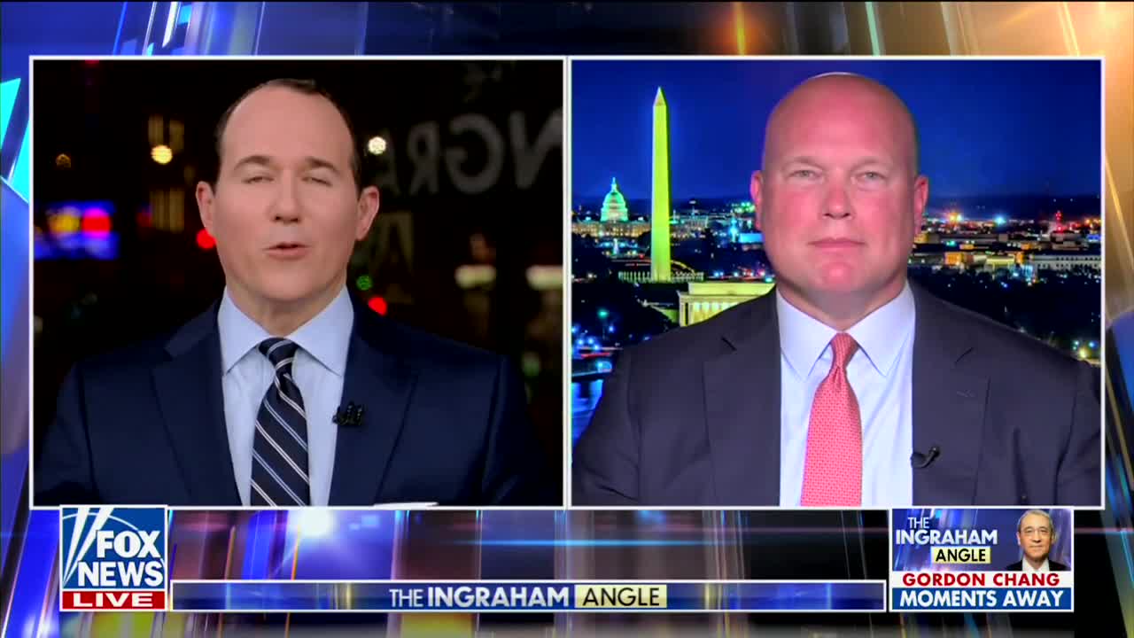 Matt Whitaker on Ingraham Angle July 8. 2022