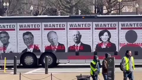 Look at the bus driving around Washington DC today … ...