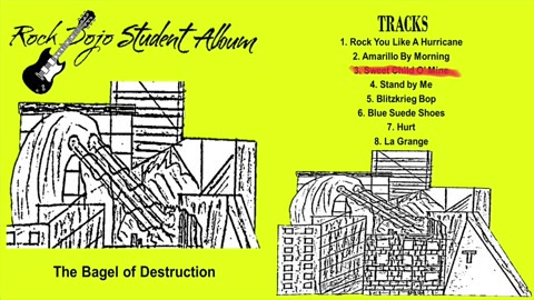 Rock Dojo Student Album “Bagel of Destruction”: Full Album