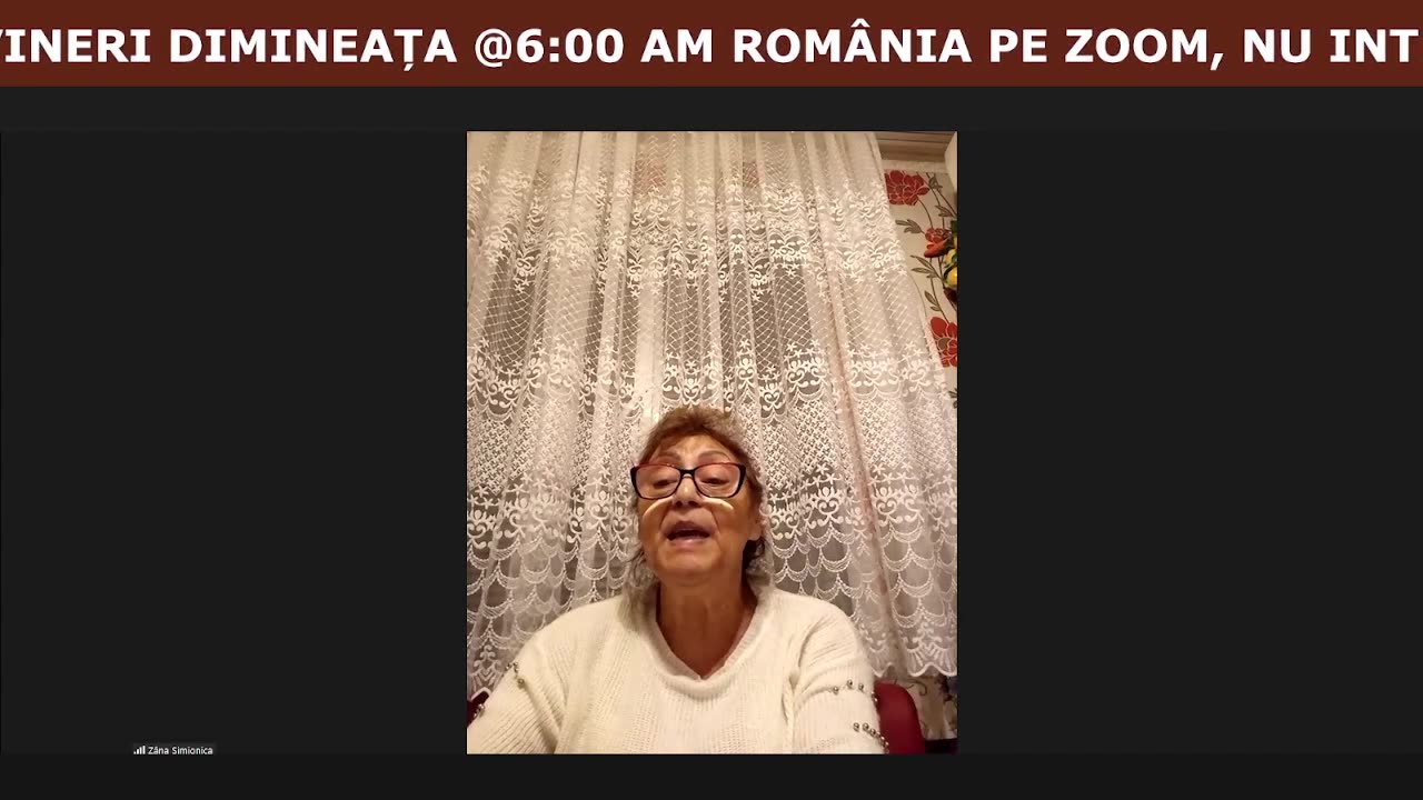 ZÂNA SIMIONICA -PRIVIND LA BOLTA ALBASTRĂ- BISERICA INTERNAȚIONALĂ CALEA CĂTRE RAI PĂRTĂȘIE LIVE❤️🌻