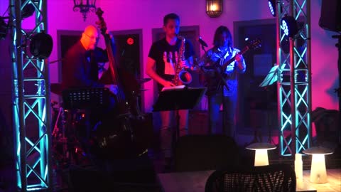 Blue Note Jazz Quartet plays live @ Fresco Marina in Sotogrande Spain