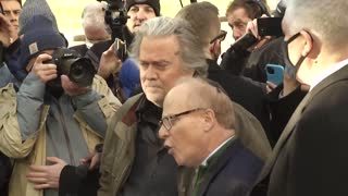 Bannon Describes 'Misdemeanor from Hell' in Courthouse Appearance