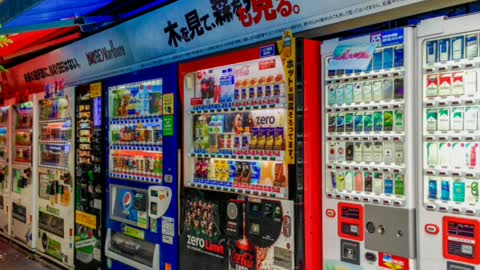 Did You Know? Japan has one vending machine for every 40 people || FACTS || TRIVIA