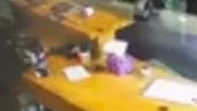 Car Smashing Through Cannabis Shop Caught on Camera