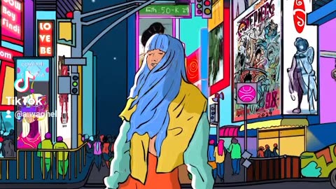 I'm your girl short frame by frame animated video