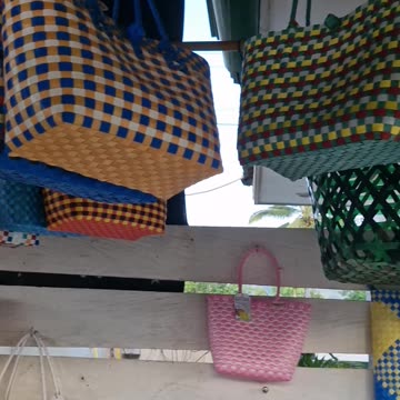 Sumilao Bayongs, Hand Crafted Eco-Friendly, Recycled Bags.