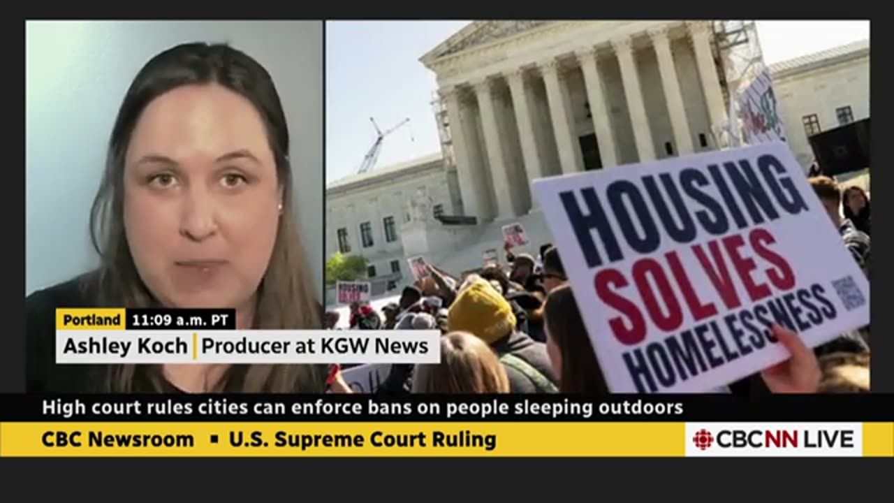 U.S. Supreme Court rules cities can enforce bans on homeless people sleeping outside CBC News