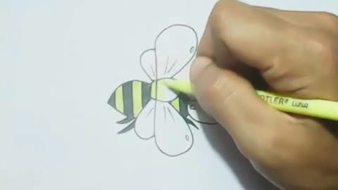 Cartoon Bee