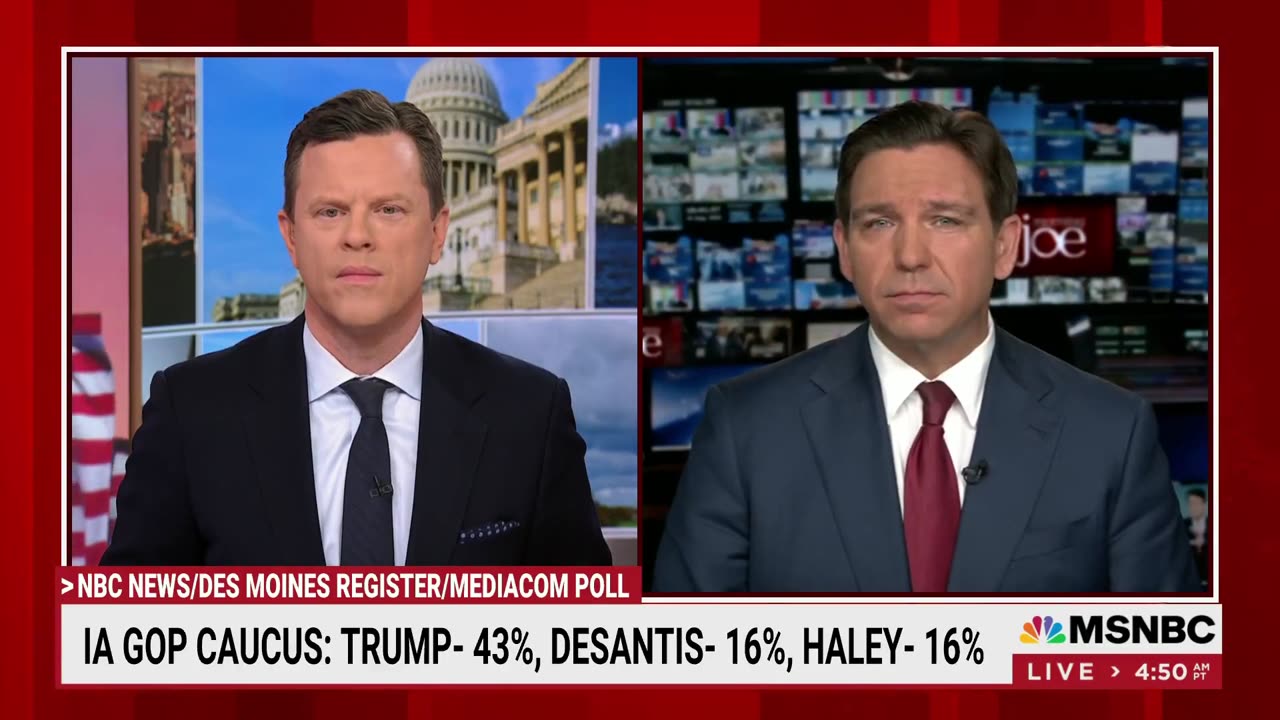 DeSantis says Trump won’t win the election if he’s a convicted felon