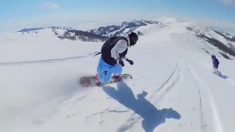 ski action