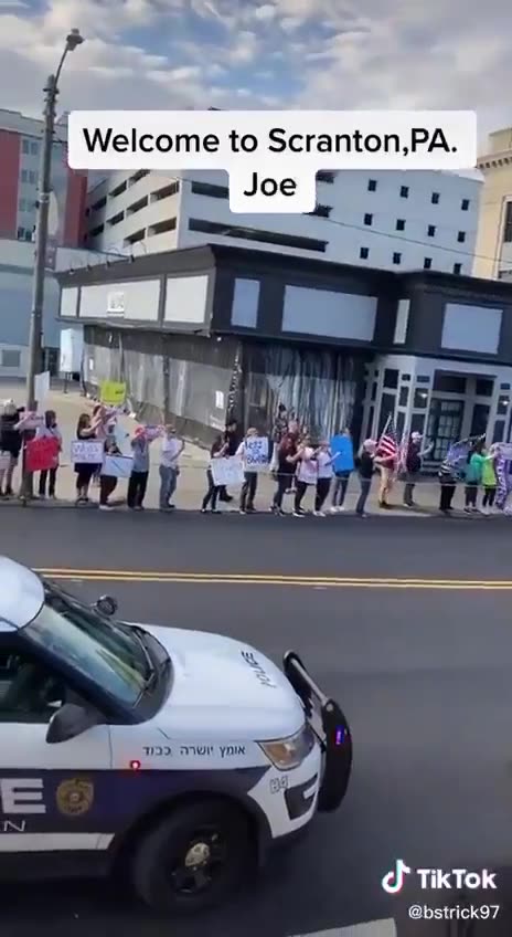 "Scranton Joe" arriving in Scranton