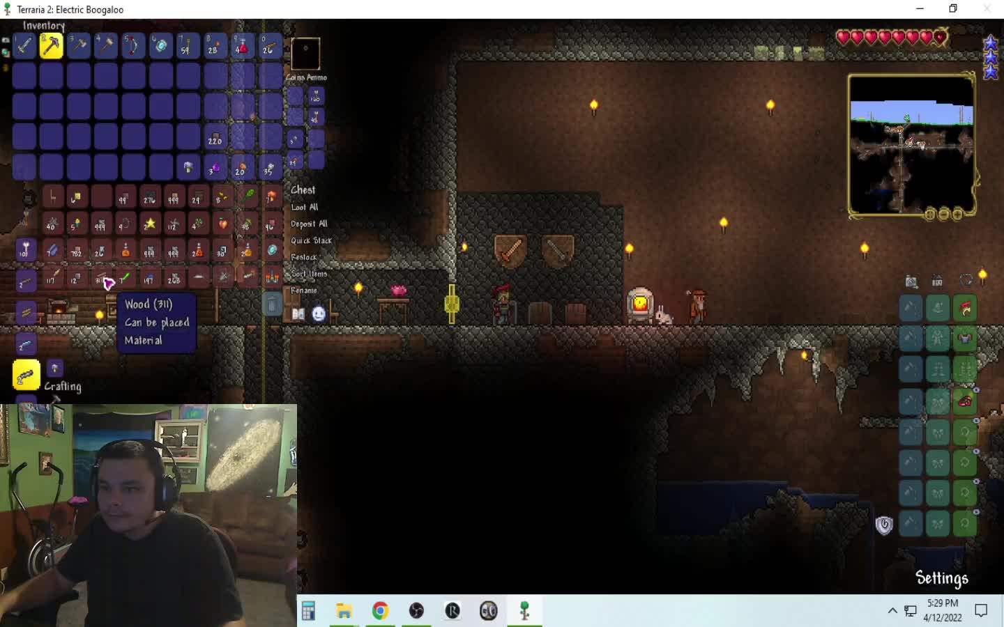 Diving into Terraria: 7 (Crafte)