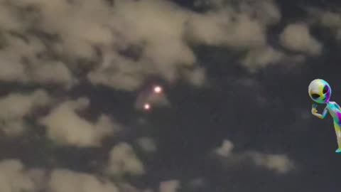 Ufo Caught Flying In The Sky At Night