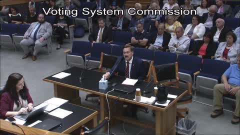 Mike Lindell at Louisiana Voting Commission on Voting Machines