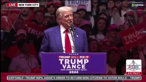 Trump says he has a secret and he'll tell everyone when it's all over