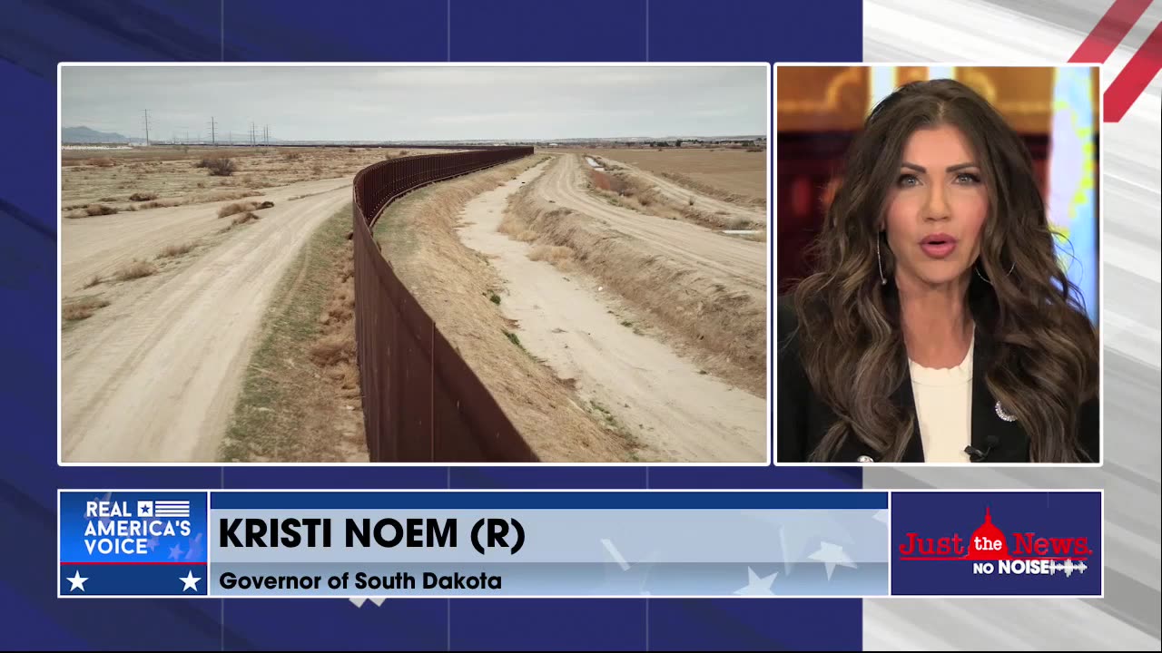 Gov. Noem (R-SD) talks about election integrity & her new book coming in May titled, "No Going Back