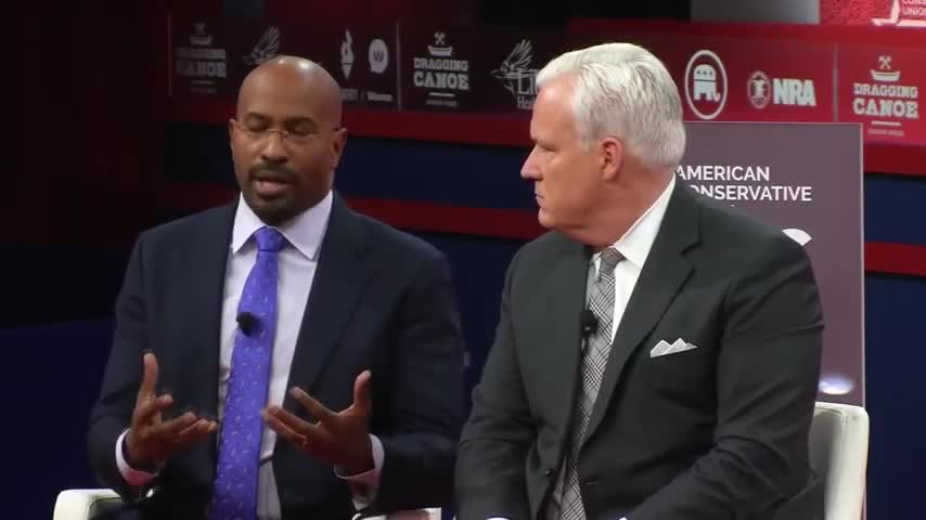 Van Jones tells CPAC "we need each other"