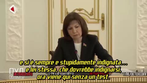 Presidente LUKASHENKO al Ministro degli Interni: “Non hai di meglio da fare che violare la legge?”