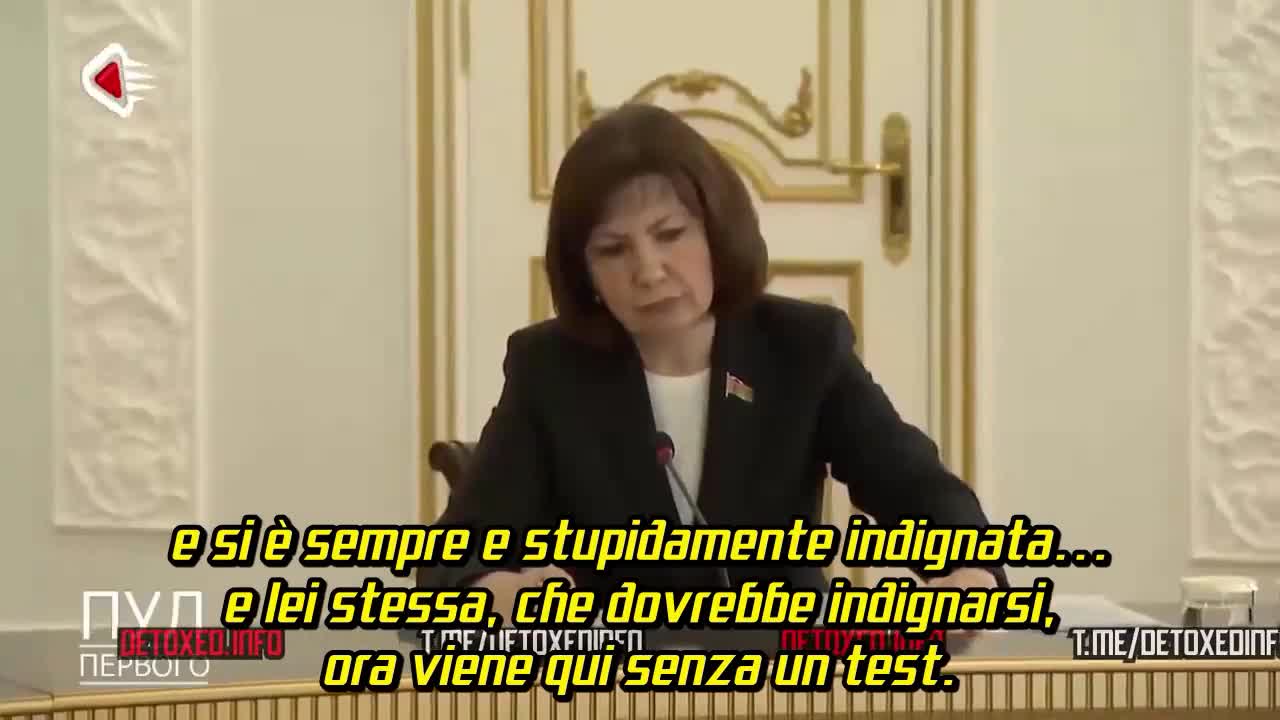Presidente LUKASHENKO al Ministro degli Interni: “Non hai di meglio da fare che violare la legge?”