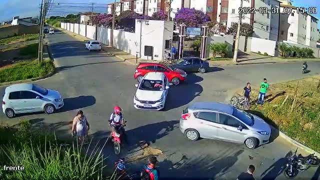 Mais uma vítima do trânsito no "famoso" cruzamento do bairro Boa Vista