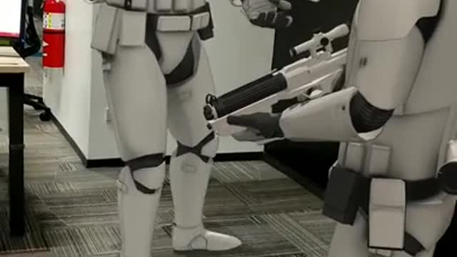 Stormtroopers (Star Wars) at my office