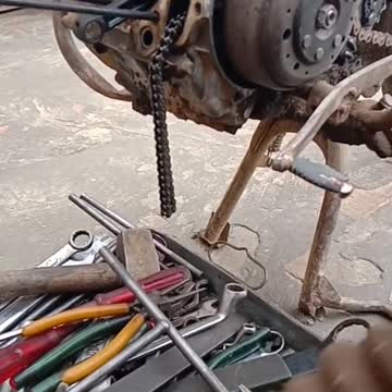 70-CC motorcycle Piston pin problem #shorts #youtube_shorts