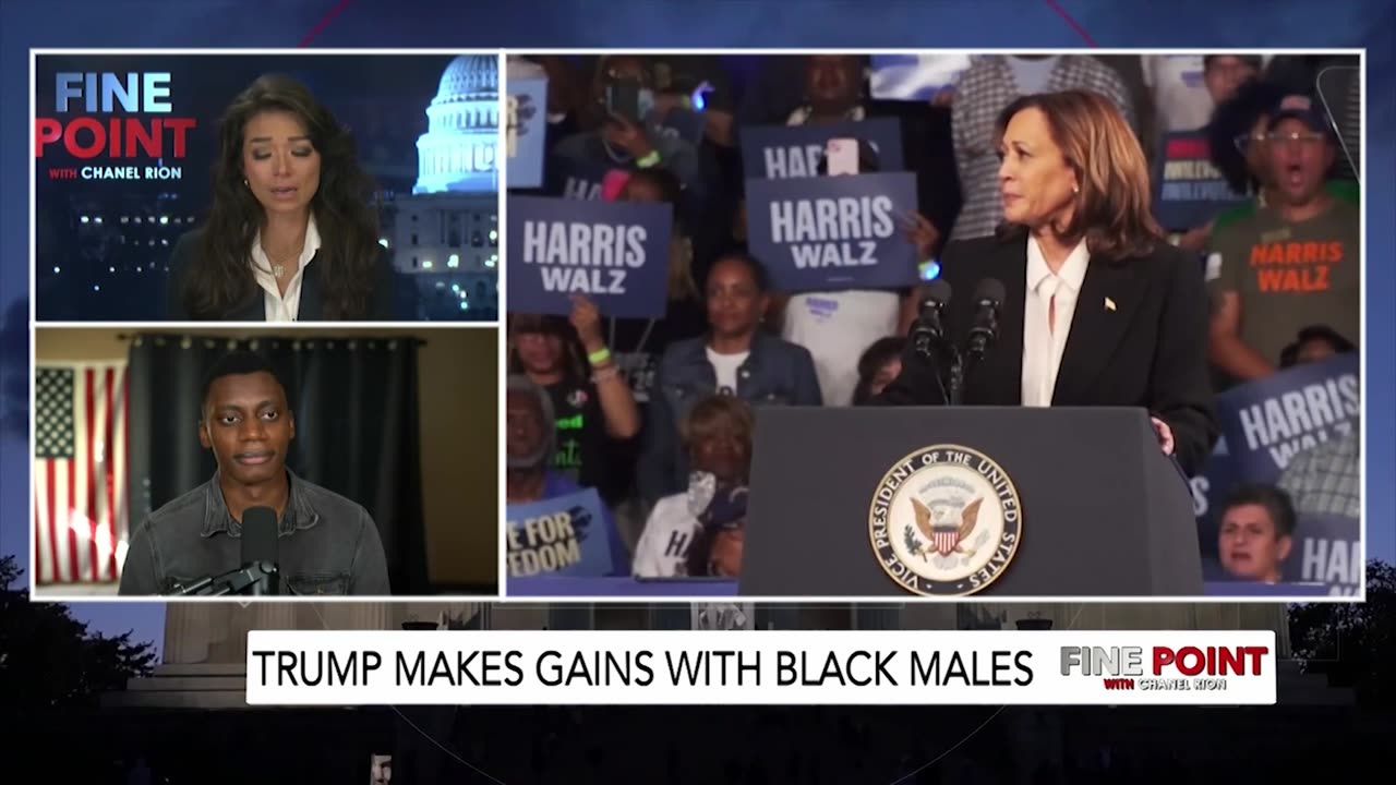 Fine Point - Kamala Has A Black Male Problem - W/ George Behizy, 10/16/24