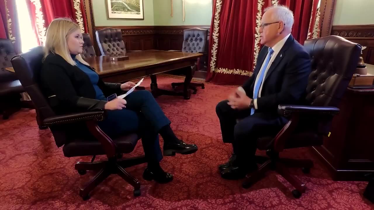 A very bitter Tim Walz blames Americans for rejecting him
