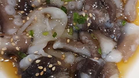 octopus sashimi