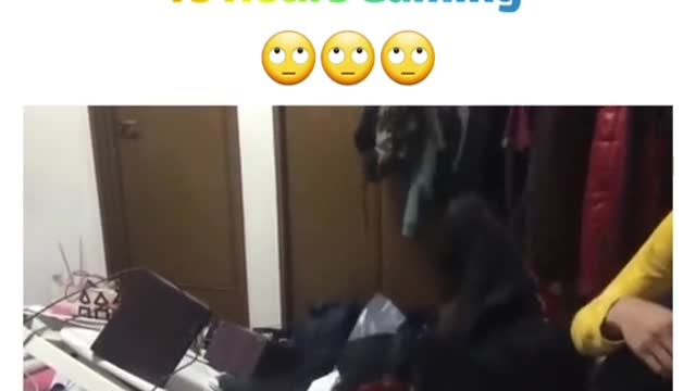 24 Hours use Pc after father reaction