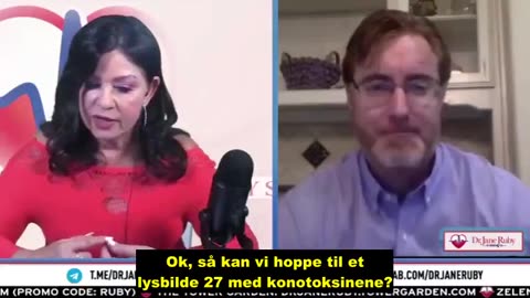 ▶️ DR BRYAN ARDIS 'I WAS WRONG ABOUT SNAKE VENOM' DR JANE RUBY SHOW -Norske Subs