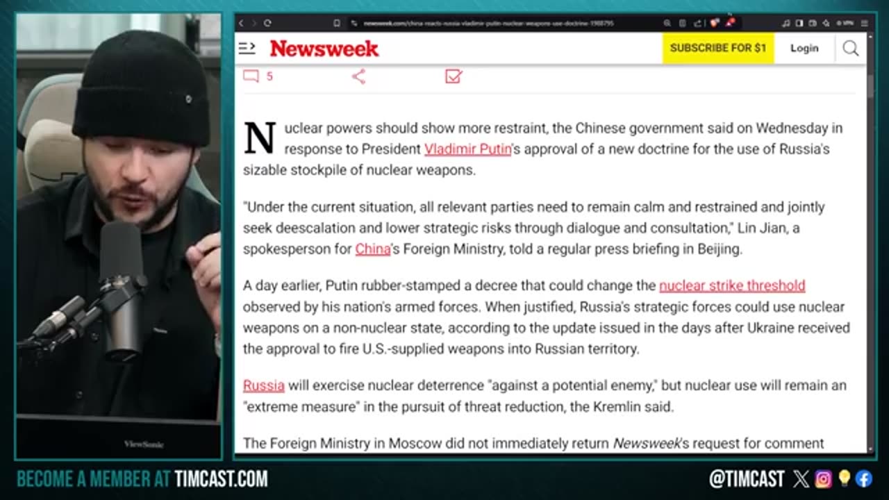 Deep Sea Cables CUT Signaling WW3 May Be Coming, Russia Builds Nuclear Bunkers After Threat Of NUKES