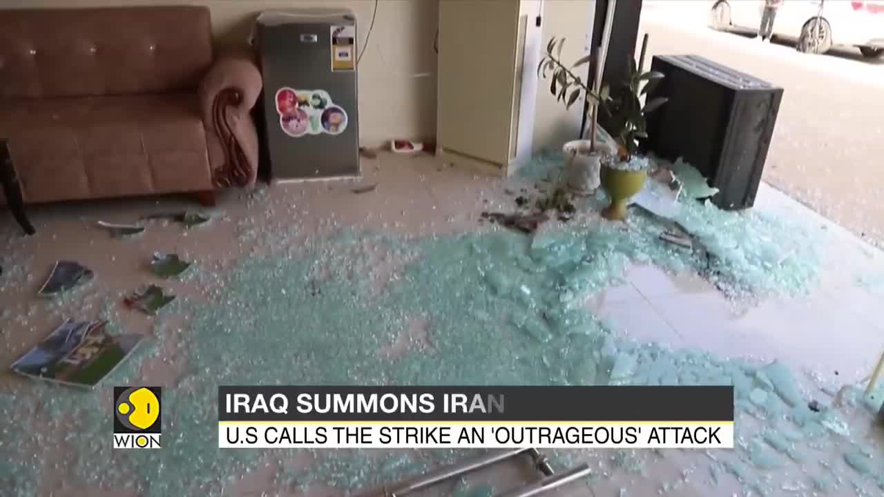 Iraq summons Iranian ambassador to protest against Erbil missile attack _ Latest