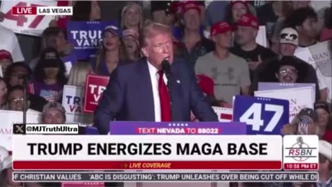 Trump talks about when the Firemen told Joe to Put on the MAGA hat