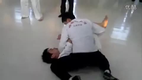 Wing Chun Ding Hao Vs Karate Actual Combat
