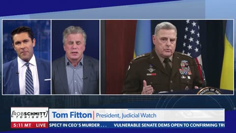 Tom Fitton: Gen. Milley Should be Court-Martialed! - 12/09/24