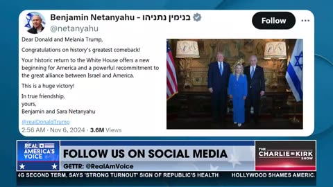 ‘History’s greatest comeback’: Israeli PM Benjamin Netanyahu congratulates Trump in post to X