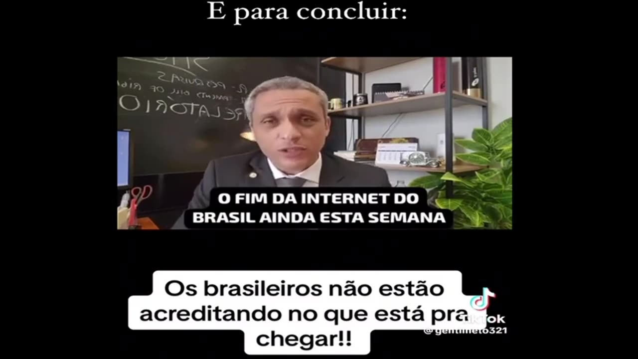 A INTERNET ESTA AMEAÇADA DE NOVO E PODE DESAPARECER, DIZ DEPUTADO GUSTAVO GAYER