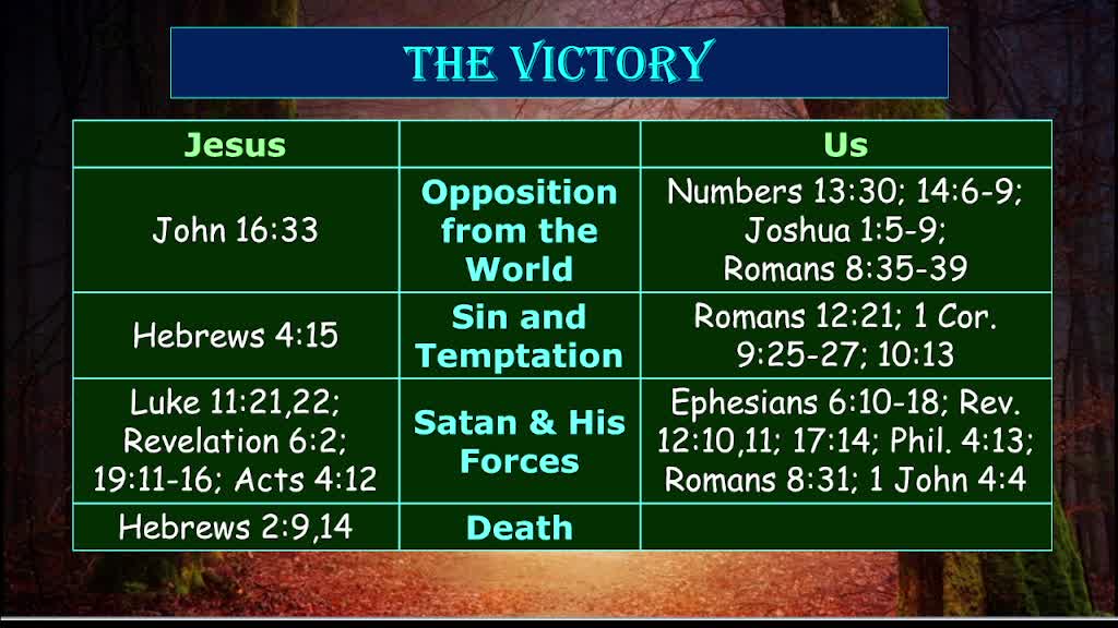 Video Bible Study: Victory in Jesus