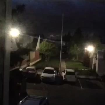 At night capture long lasting thunder storm in Edmonton 27/5/2021 Canada 🇨🇦