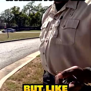 Chased down by a tyrant clown