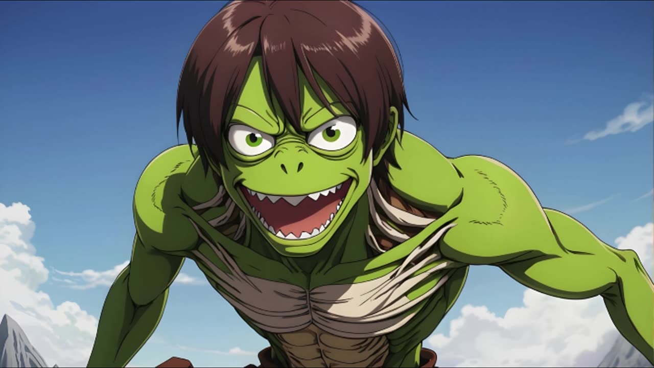 [Kermit the Frog sings/AI Cover]AttackonTitan/ShingekinoKyojin Final Season OP Sim -The Rumbling