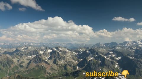 Mountain & clouds views