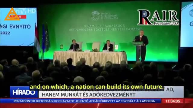 PM of Hungary, Viktor Orbán on the dangers of globalism.