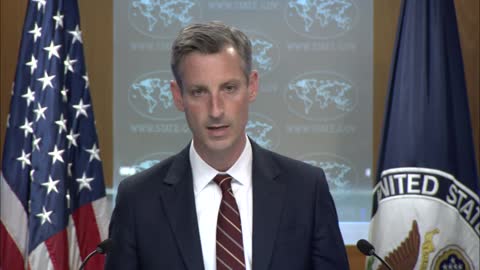 State Department Holds A Press Briefing As Russia Declared Victory In Mariupol