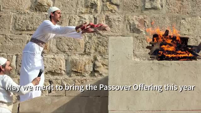 Israel Practices Passover Offering at Temple Mount - What Happens Next?