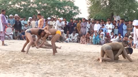 Wrestling in Pakistan Village. This and That Florida USA