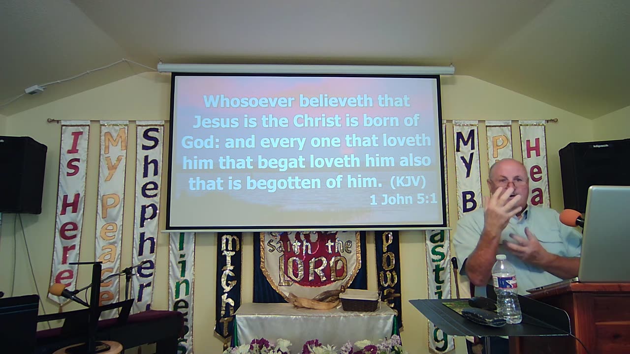 BY HIS LOVE