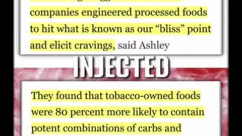 DO YOU KNOW THE FOOD INDUSTRY IS OWNED BY THE PHARMACEUTICAL INDUSTRY?